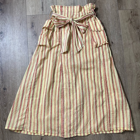 Free People Dresses & Skirts - Like New FREE PEOPLE ONE Natalia Striped Maxi Skirt Size XS